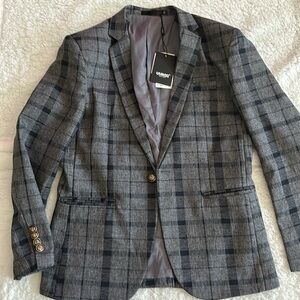 Oversized One Button Blazer